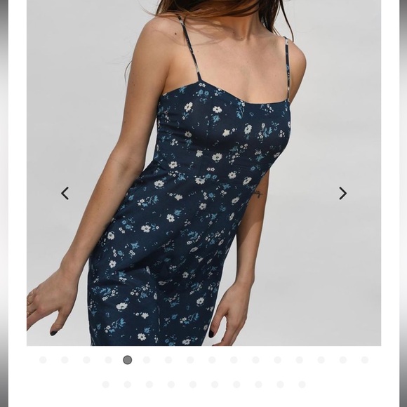 Realisation par 100% silk mid dress - Picture 7 of 9